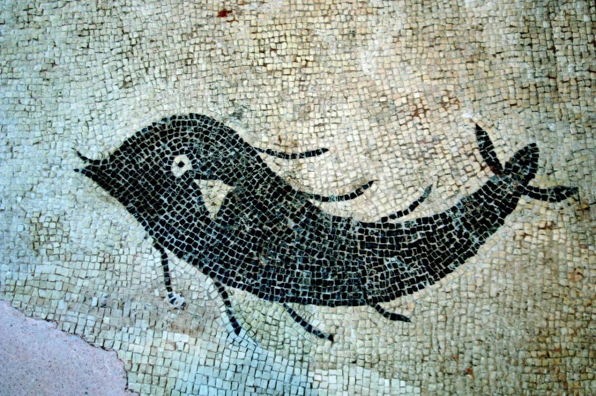 Mosaico storico a Krk 