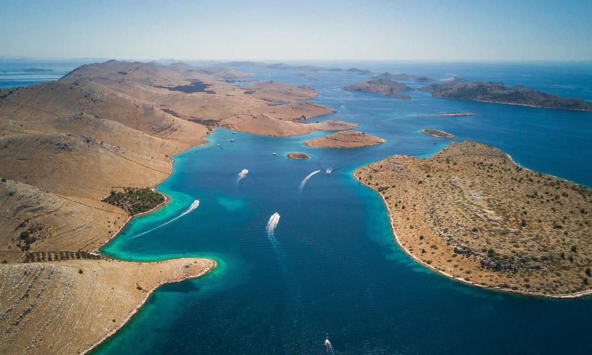 Inseln Kornati in Kroatien