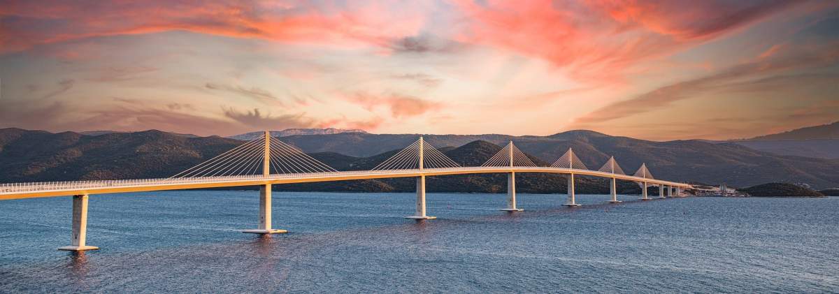 Brücke Peljesac